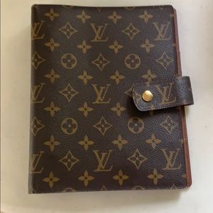 COPY - Louis Vuitton monogram agenda MM notebook …
